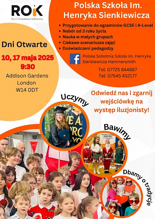 TRWA REKRUTACJA W&nbsp;NASZEJ SZKOLE SOBOTNIEJ