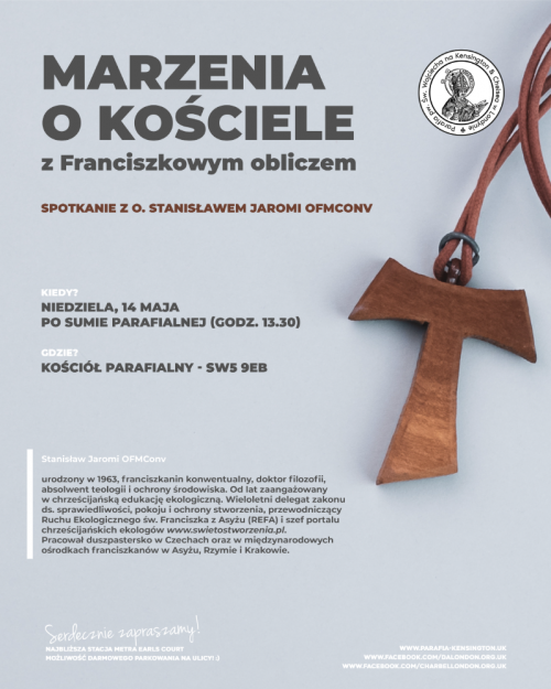 MARZENIA O&nbsp;KOŚCIELE Z&nbsp;FRANCISZKOWYM OBLICZEM
