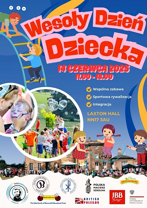WESOŁY DZIEŃ DZIECKA - LAXTON HALL - 14 CZERWCA