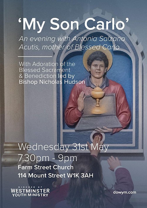 SPOTKANIE Z&nbsp;MAMĄ BŁ.&nbsp;CARLO ACUTISA