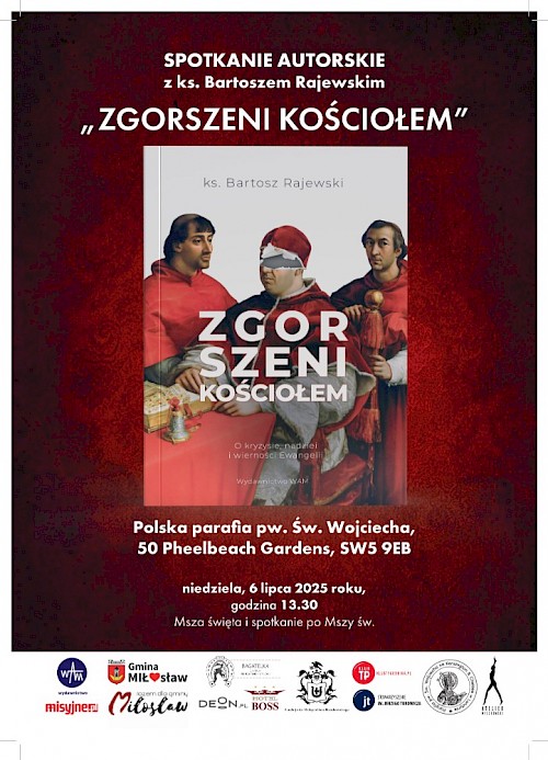 LONDYŃSKA PREMIERA KSIĄŻKI "ZGORSZENI KOŚCIOŁEM"