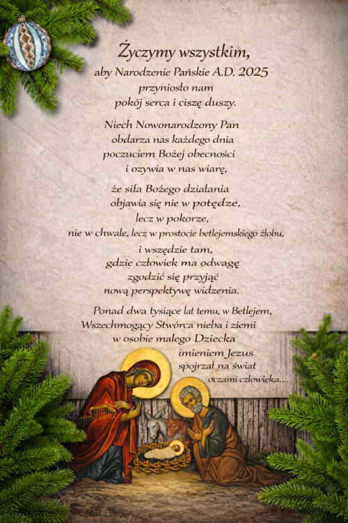 Życzenia Świąteczne