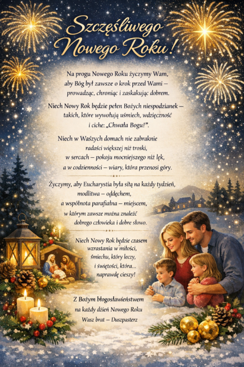 Życzenia na&nbsp;Nowy Rok