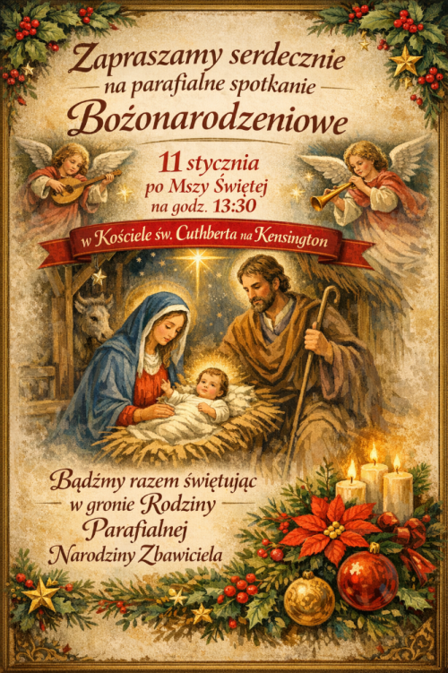 Parafialne spotkanie Bożonarodzeniowe